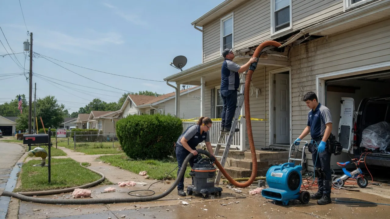 Water Damage Restoration in Poteau, OK near me